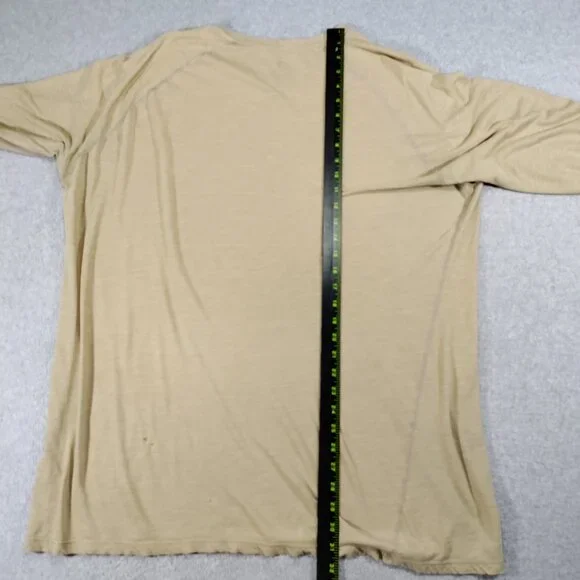 Tyndale FR HRC1 NFPA 2112 Mens 2XL Tan Long Sleeve Work Baselayer Shirt - Picture 7 of 8
